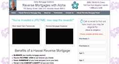 Desktop Screenshot of alohamortgagesolutions.com